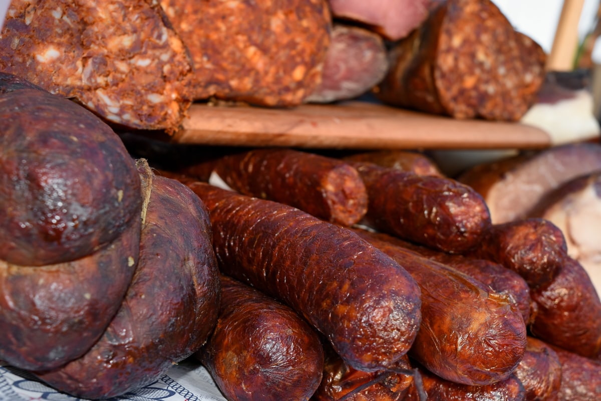 Un demi kilo de saucisson 😱 J'ai eu de la chance de le trouver appare